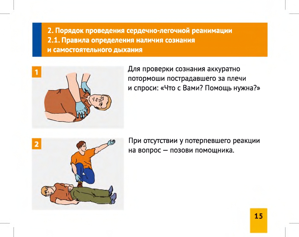 Последовательность действий при обнаружении пострадавшего без признаков жизни схема